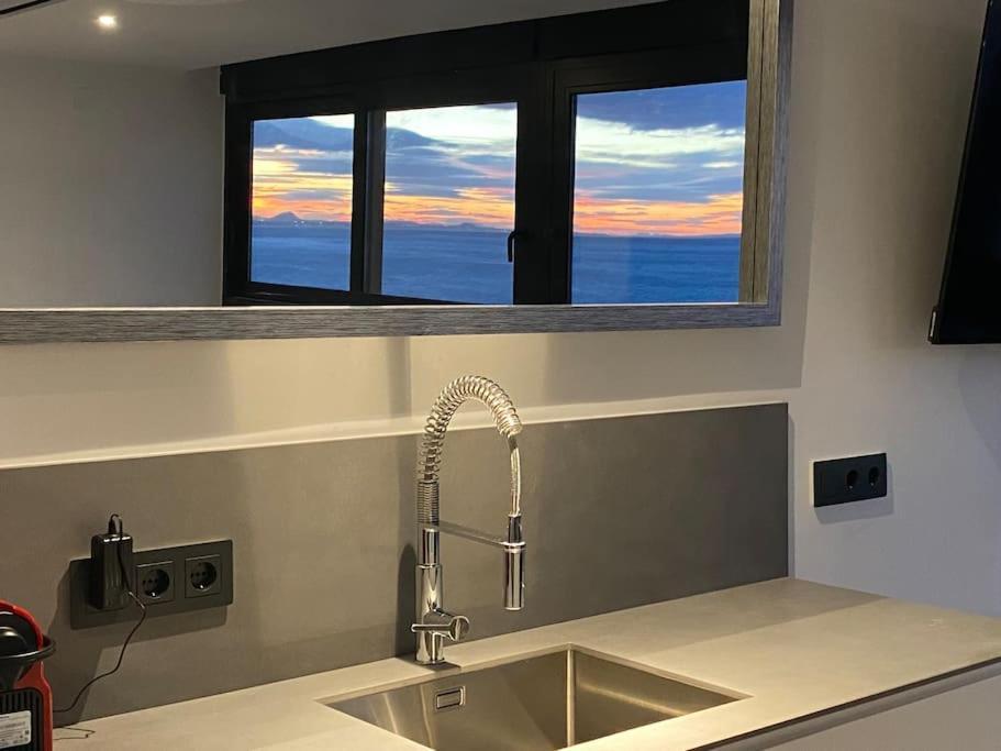 貝尼多姆Estupendo Apartamento En Planta 22. 1ª Linea.公寓 外观 照片