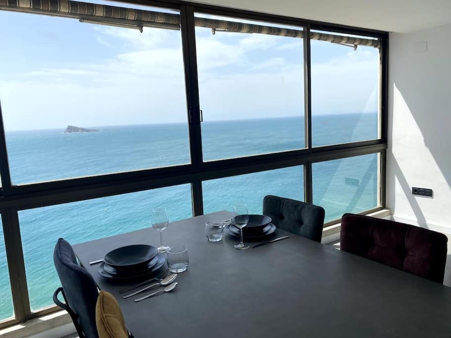 貝尼多姆Estupendo Apartamento En Planta 22. 1ª Linea.公寓 外观 照片